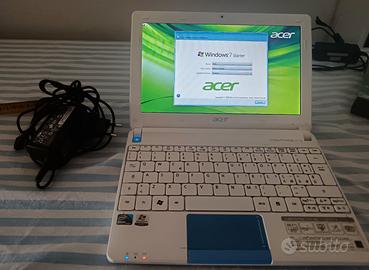 Netbook Acer Aspire One Happy 2  Azzurro e Bianco