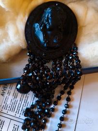 spilla vittoriana collana