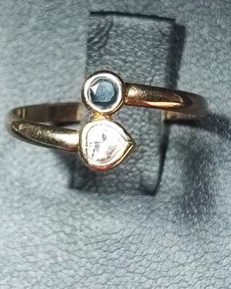 Anello vintage in oro giallo