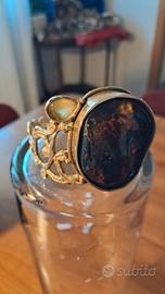 Bracciale in bronzo dorato