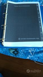 Manuale officina vw Volksagen T1 T2 maggiolino 6 v