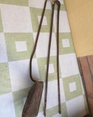 Antichi attrezzi per camino