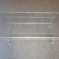 Carrello di metallo ruote a gabbia