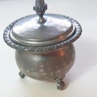 Antica Zuccheriera in Peltro Ambrosiano inizi ’900