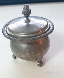 Antica Zuccheriera in Peltro Ambrosiano inizi ’900