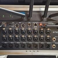 Mixer Rack Midas MR18 + router esterno + microfoni