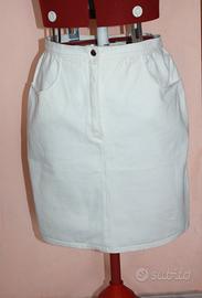 Gonna primaverile-estiva in cotone jersey