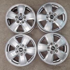 4 Cerchi da 15' in Lega - Mini - One Cooper Hatch 