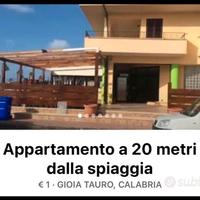 Appartamento a 20 mt dalla spiaggia
