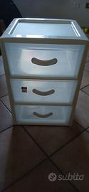 Cassettiera in plastica 
