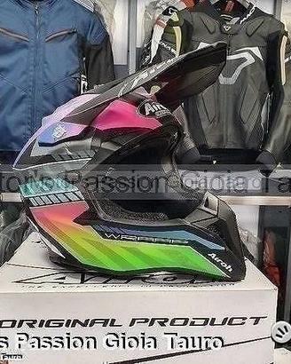 AIROH Casco Cross Wraap - Prism - Matt