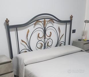 Letto in ferro battuto