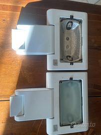 2 faretti con lampadina alogena