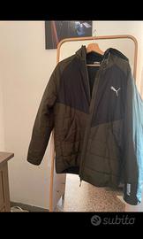 giacca puma verde militare