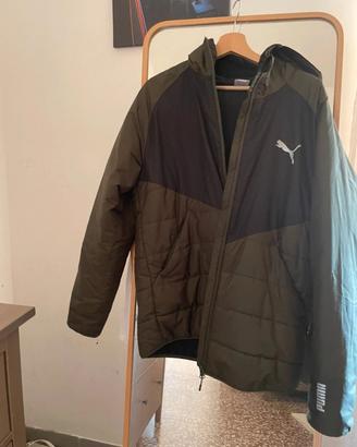 giacca puma verde militare