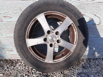 cerchi da 15 e pneumatici michelin alpin 5 inverna