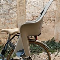 Seggiolino posteriore bici +attacco telaio