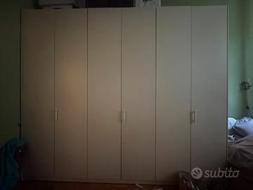 Armadio bianco quattro stagioni