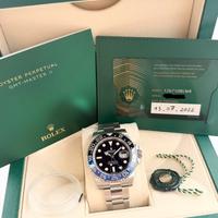 Rolex GMT BATMAN, 126710BLNR, Full set, Si Permute