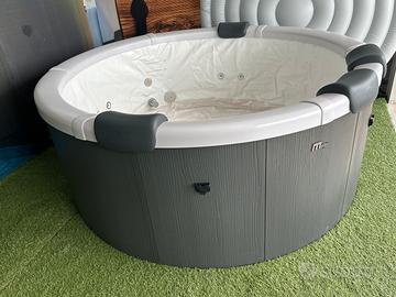 Spa idromassaggio rigida con telo da 180 cm