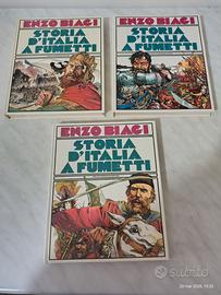Storia d'Italia a fumetti di Enzo Biagi - 3 volumi