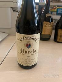 Vino Barolo belvedere Achille Viglione 1990