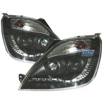 FARI FORD FIESTA 02-05 LUCE DIURNA SFONDO NERO