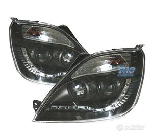 FARI FORD FIESTA 02-05 LUCE DIURNA SFONDO NERO