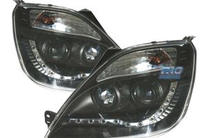 FARI FORD FIESTA 02-05 LUCE DIURNA SFONDO NERO