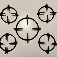 Griglie in ghisa per piano cottura