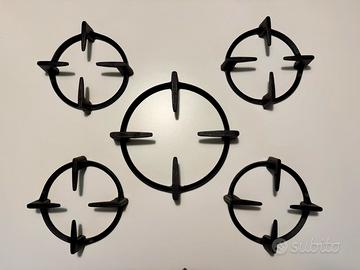 Griglie in ghisa per piano cottura