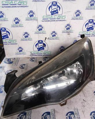 OPEL ASTRA 2013 FARO ANTERIORE SX/DX
