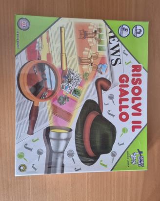 Gioco da tavolo “Risolvi il giallo”