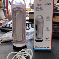 Torcia a led solare 5w
