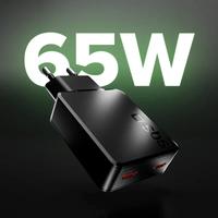 Caricatore da muro 65w USB-C Ultra Slim con doppia