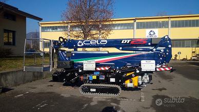 Piattaforma aerea cingolata CELA DT 25 con sbarco 