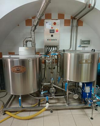Impianto per produzione birra artigianale