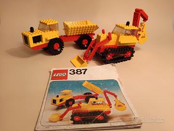 Lego set 387 vintage istruzioni city Classic land