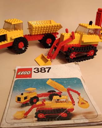 Lego set 387 vintage istruzioni city Classic land