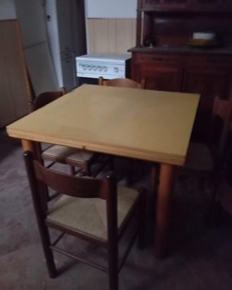 tavolo da 4 allungabile a 6