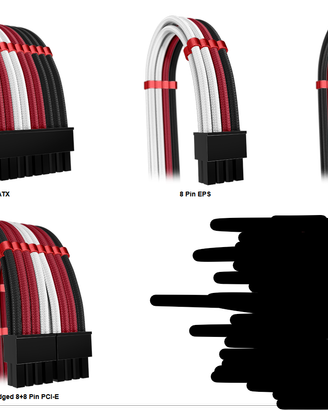 CAVI CUSTOM CABLEMOD ROSSI/BIANCHI/NERI