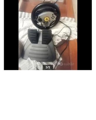 Volante con pedale per PlayStation ferrari