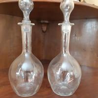 Bottiglie in vetro vino/liquore con tappo