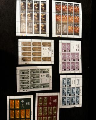 Lotto foglietti Malta