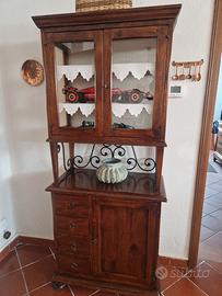 Vetrina Credenza legno massello