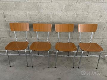 4 sedie in formica 