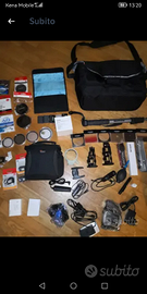 Materiale fotografico Canon Manfrotto originale