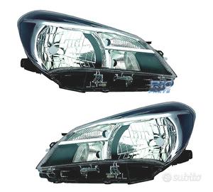 FARI PER TOYOTA YARIS 5P 14-16 FONDO NERO