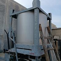 serbatoio inox per olio o prodotti alimentari