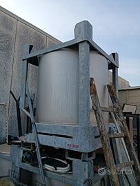 serbatoio inox per olio o prodotti alimentari